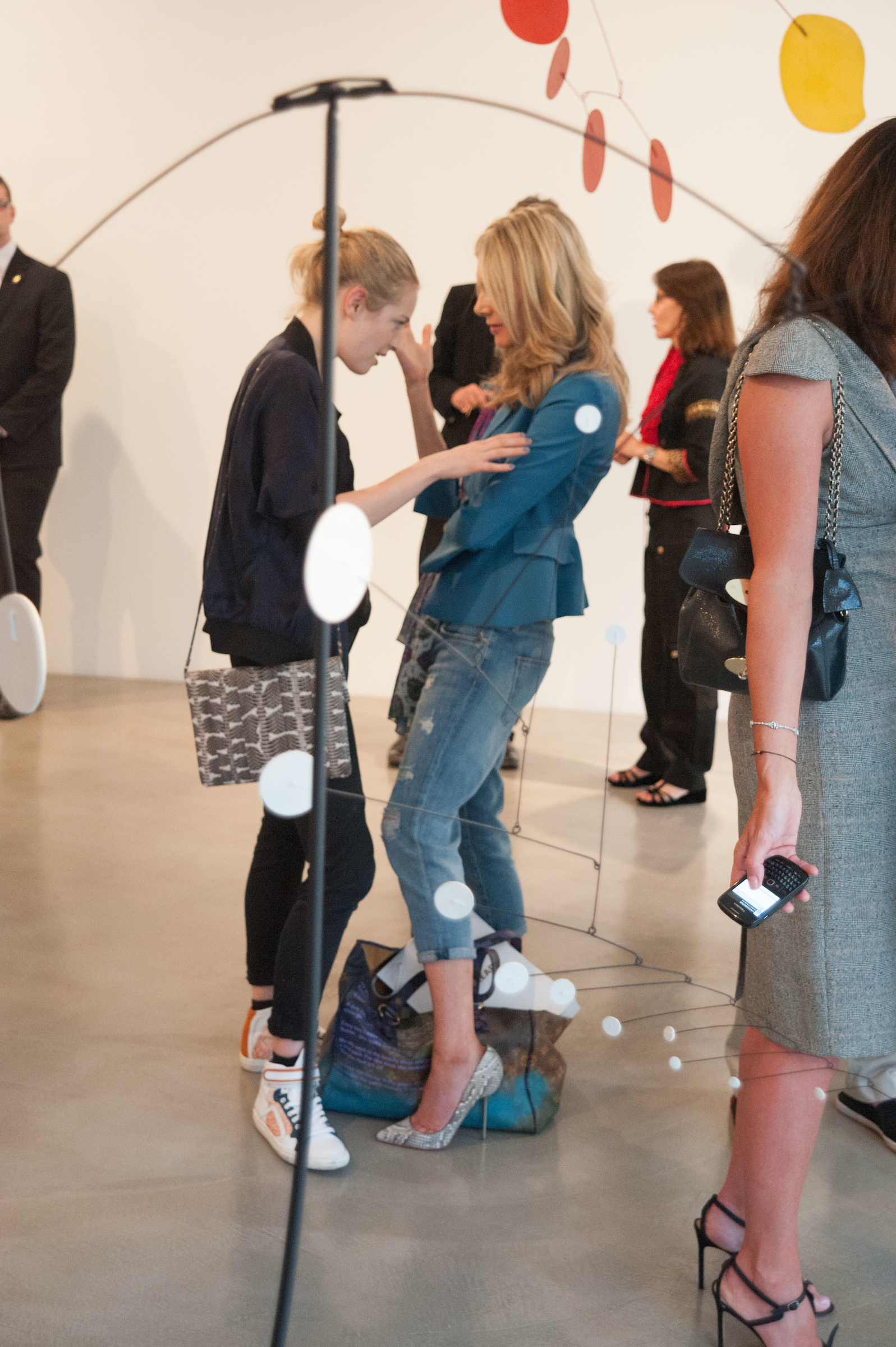 Polly Morgan & Kim Hersov ©DafyddJones