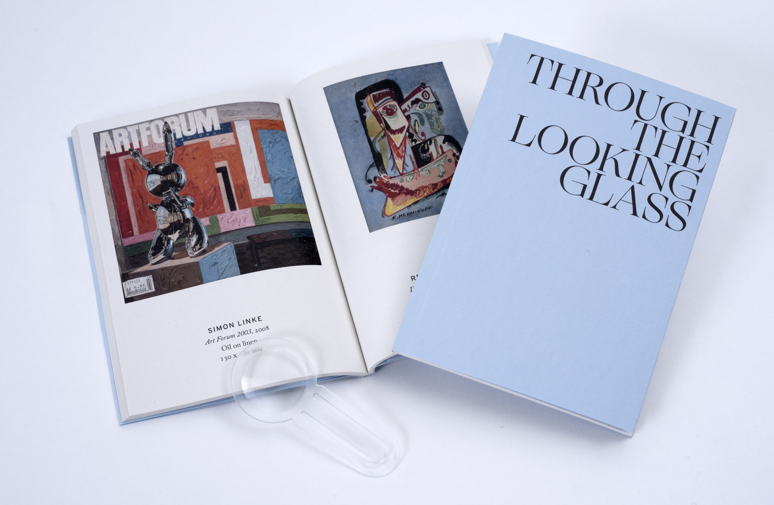 Miniature Catalogue with mini Magnifying Glass