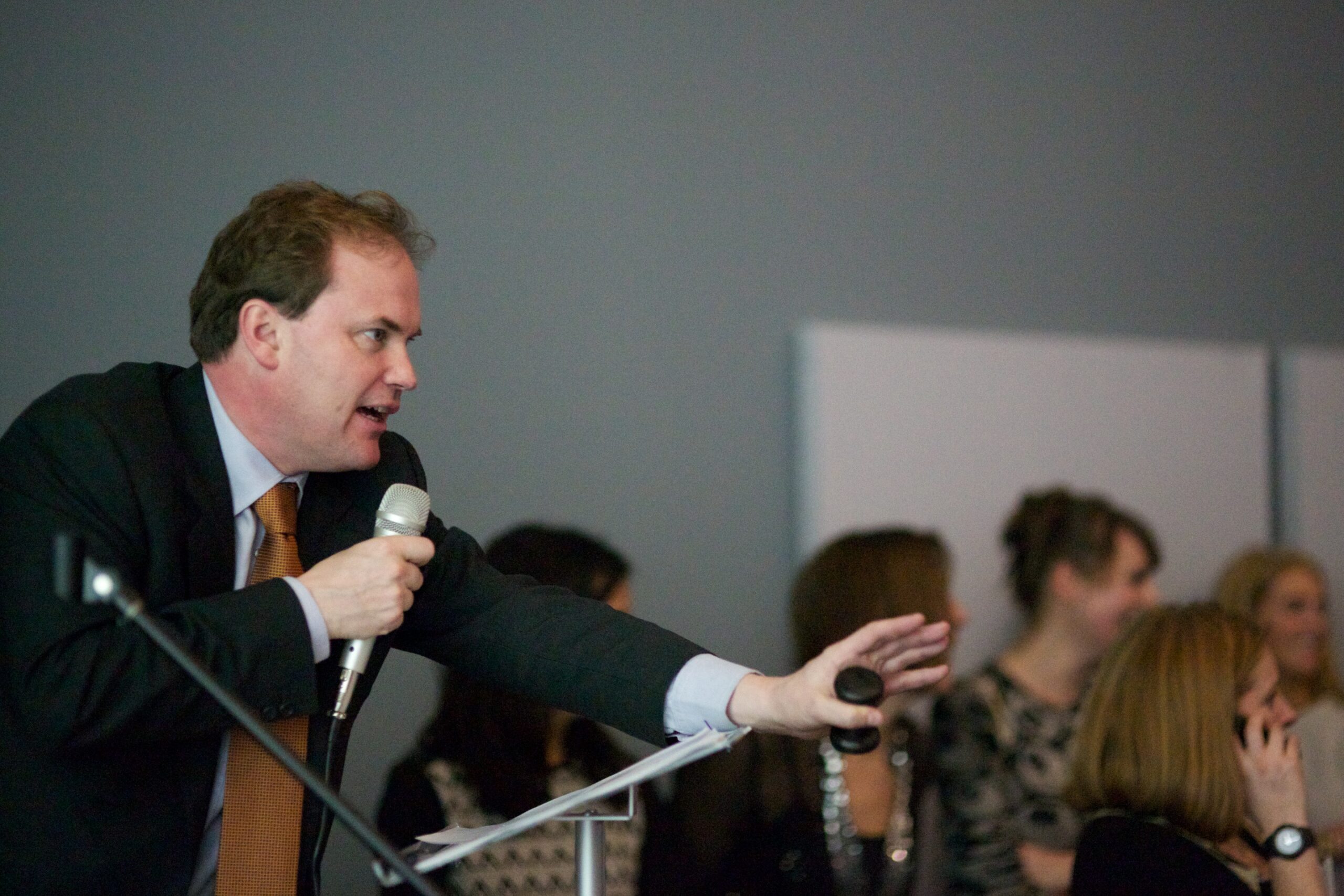 Sotheby’s auctioneer Henry Wyndham
