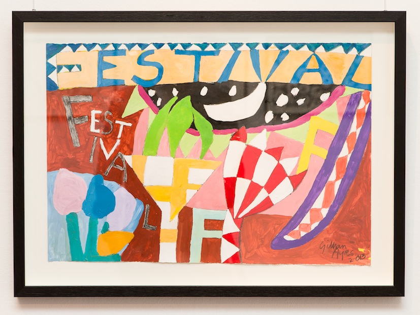 F Gillian Ayres (coloured in after auction due to bidder offering double)