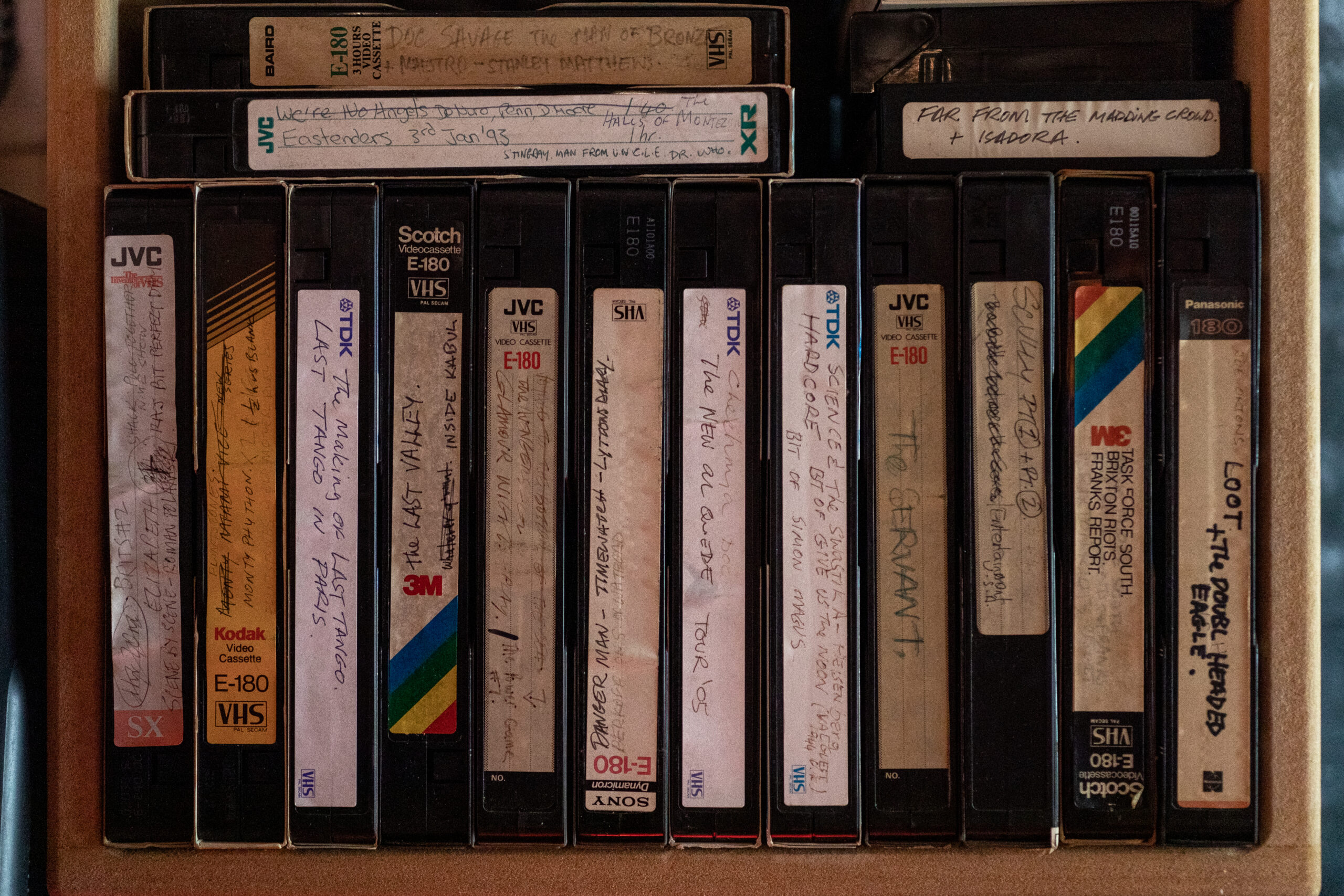 Home recorded VHS