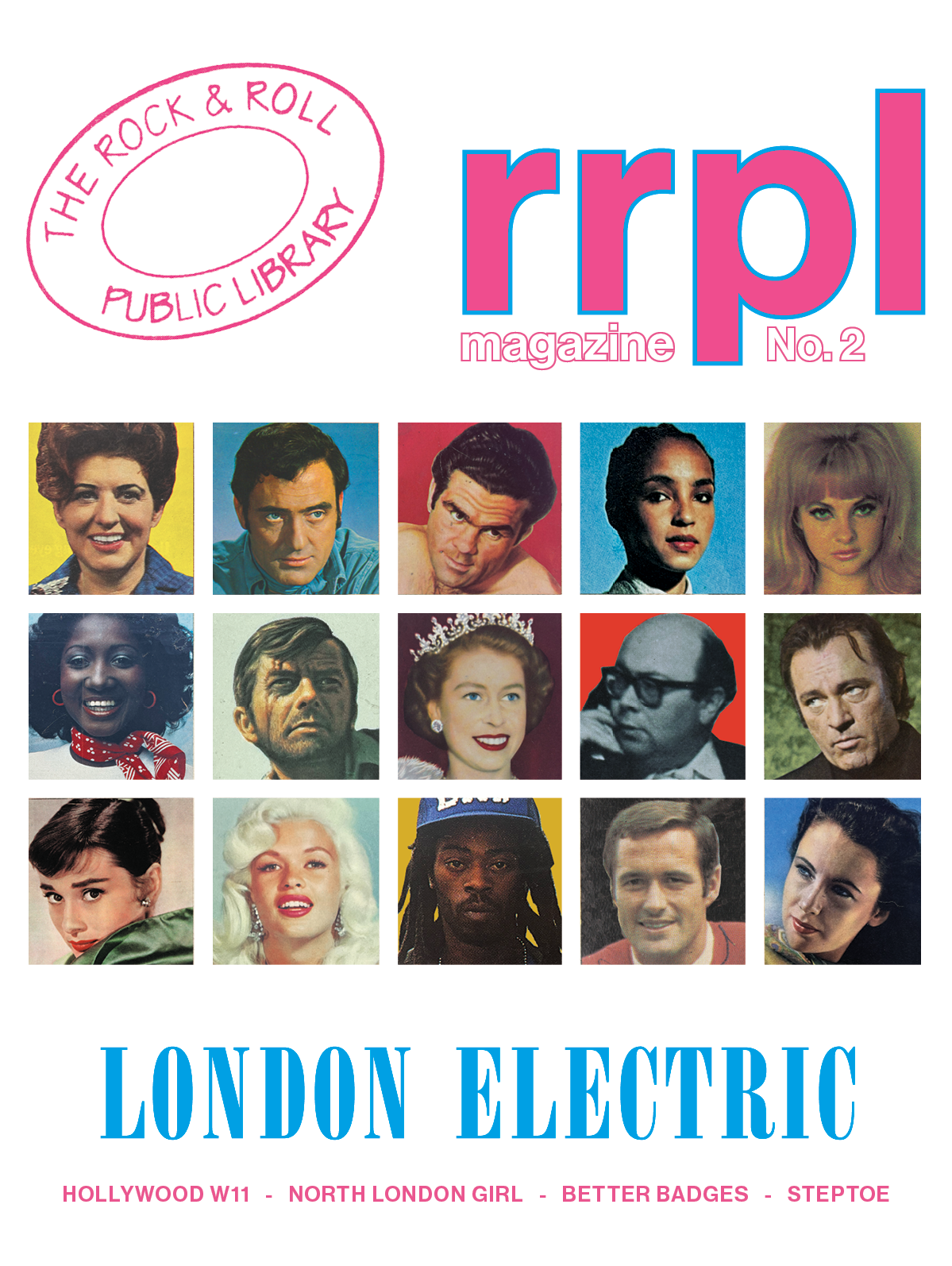 RRPL London Electric Faces Cover